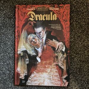 Universal Monsters Dracula HC Hardcover Image Comics Comic Book Signed